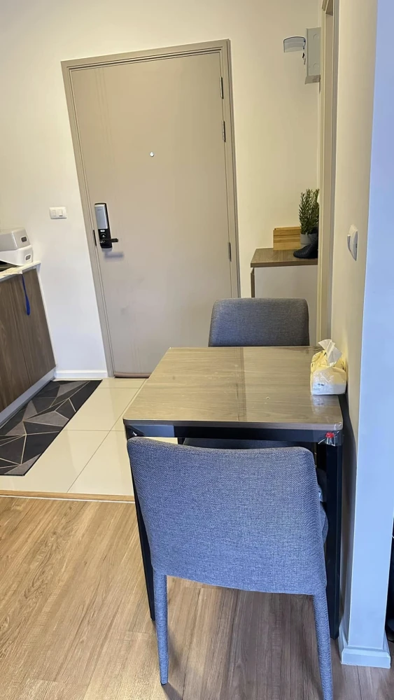 For rent, D Condo Bliss Sriracha, ready to move in, fully equipped with facilities. You must hurry to book now.