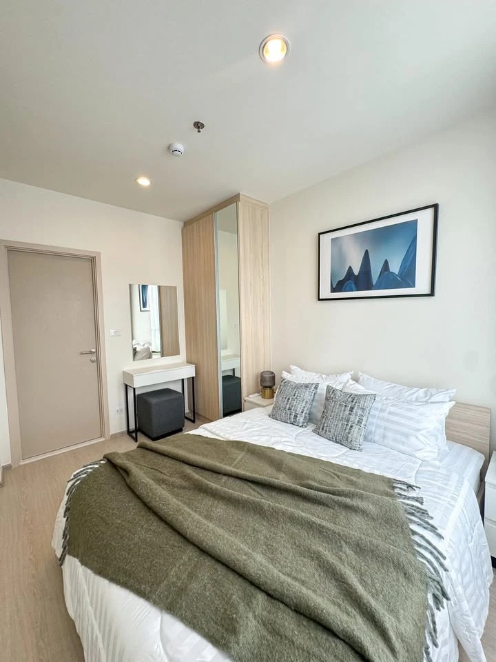 For rent condo NUE Noble Ratchada-Ladprao, nice room, 11th floor, high view, great price, you will regret it if you miss it.