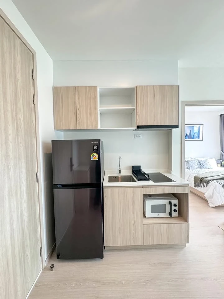 For rent condo NUE Noble Ratchada-Ladprao, nice room, 11th floor, high view, great price, you will regret it if you miss it.