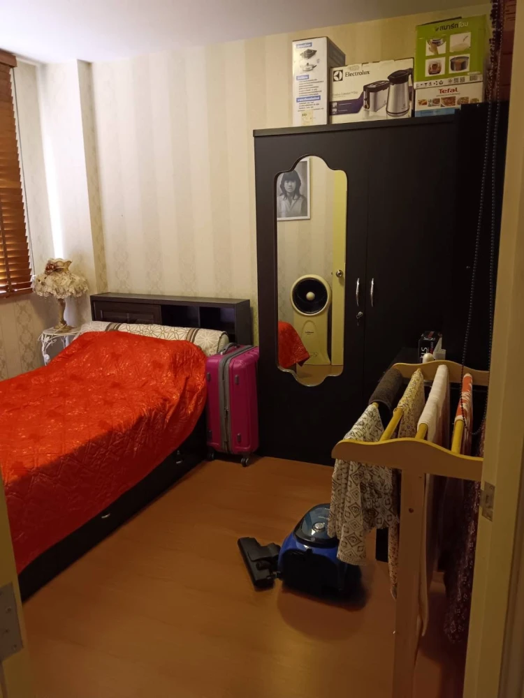 For sale Condo Lumpini Ville Ramintra - Laksi 1 ห้องนอน 1 ห้องน้ำ ชั้น 2 ไม่สูง ราคาดี จองเลย
