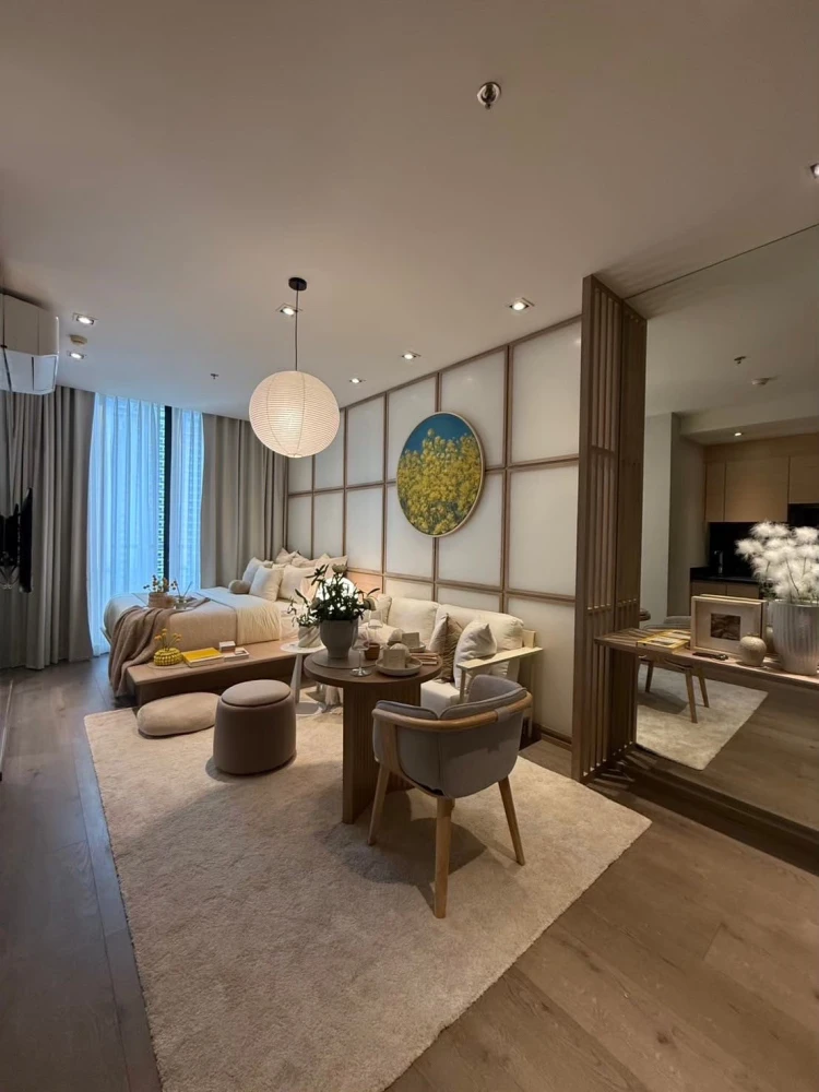 For sale Condo Park 24 Origin Phrom Phong, beautiful room, fully furnished, ready to move in, with complete facilities, book now.