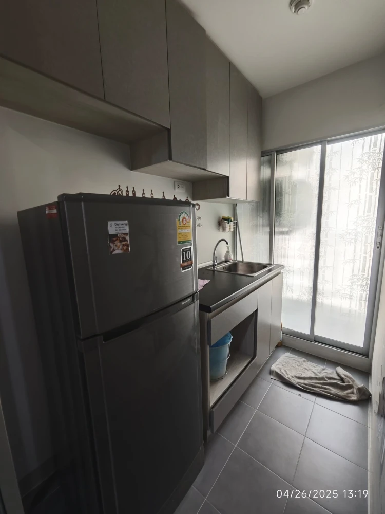 For sale Niche id Sukhumvit 113, separate rooms, perfectly divided into zones, come and own it today.