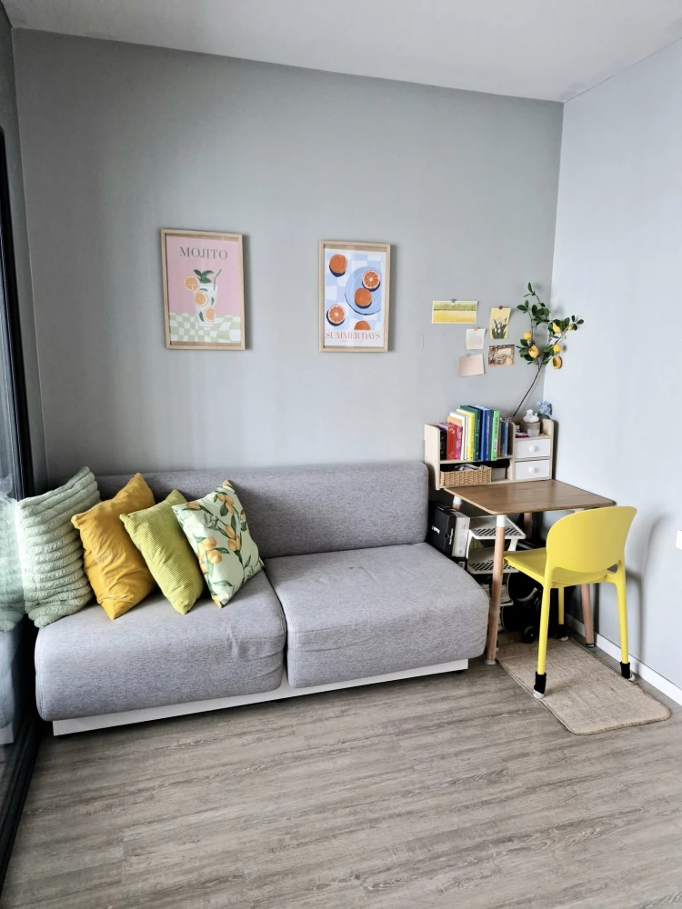 For sale rent Blue Sukhumvit 89, room ready to move in, complete with amenities, hurry and come reserve it, don't miss out.