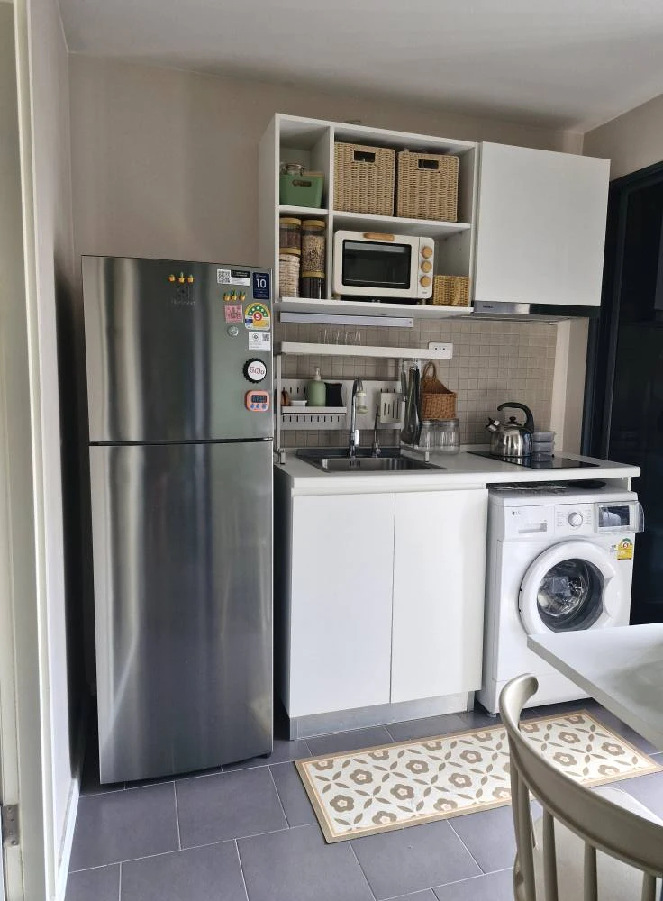 For sale rent Blue Sukhumvit 89, room ready to move in, complete with amenities, hurry and come reserve it, don't miss out.