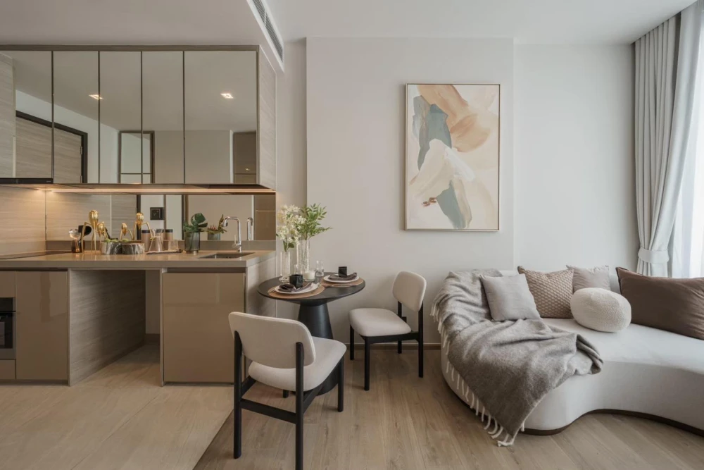 For sale The Crest Park Residences ห้องแต่งน่าอยู่ กั้นห้อง เป็นสัดส่วน ราคาอย่าโดน รีบมาจองเลย