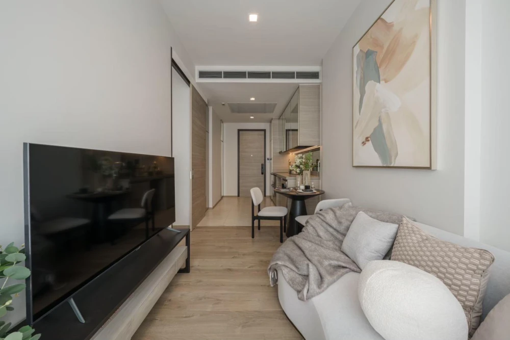 For sale The Crest Park Residences ห้องแต่งน่าอยู่ กั้นห้อง เป็นสัดส่วน ราคาอย่าโดน รีบมาจองเลย