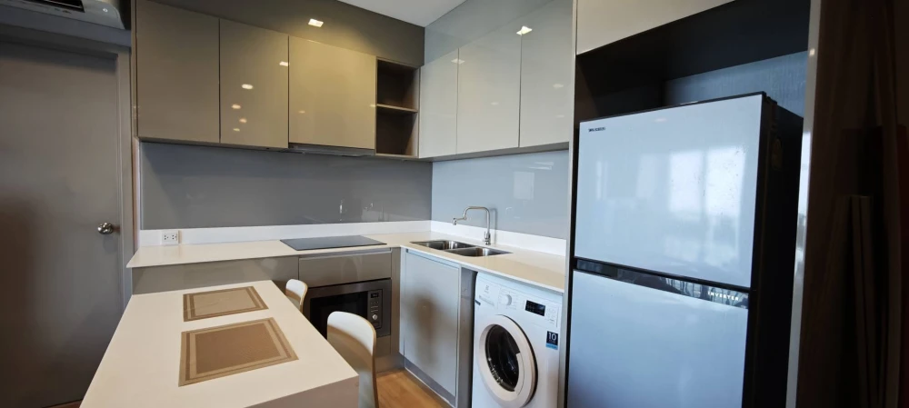 For sale  The Politan Rive ห้องใหญ่อยู่สบาย พื้นที่ใช้สอยจุใจ ชั้น 53 ได้วิวสูง ดีแบบนี้ ไม่จองแล้วจะเสียดาย