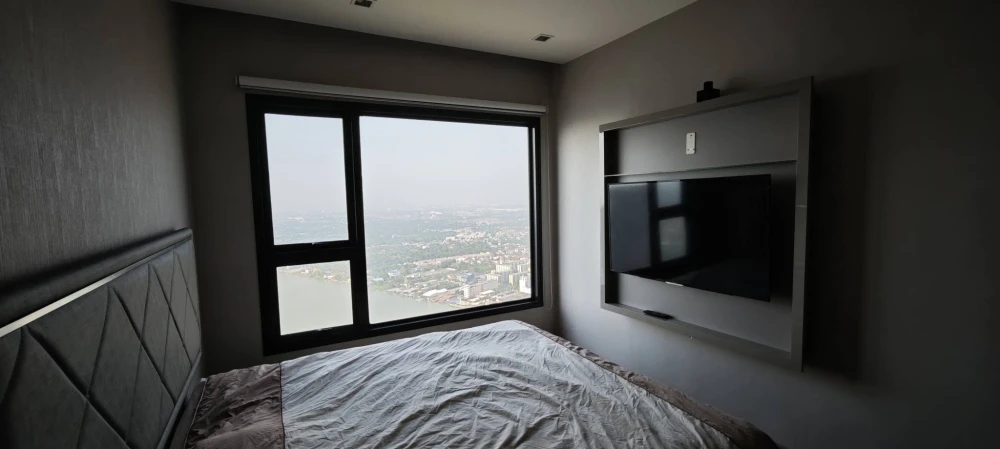 For sale  The Politan Rive ห้องใหญ่อยู่สบาย พื้นที่ใช้สอยจุใจ ชั้น 53 ได้วิวสูง ดีแบบนี้ ไม่จองแล้วจะเสียดาย