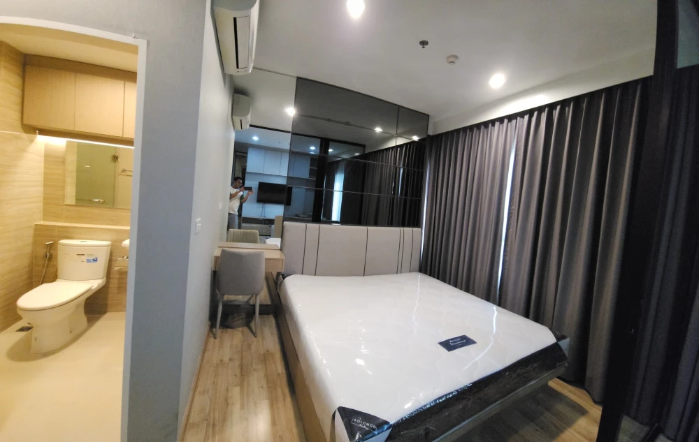 For sale/rent: Niche MONO Sukhumvit Bearing condo, ready to move in, 16th floor, fully furnished. Everything you need in one place. Book now!