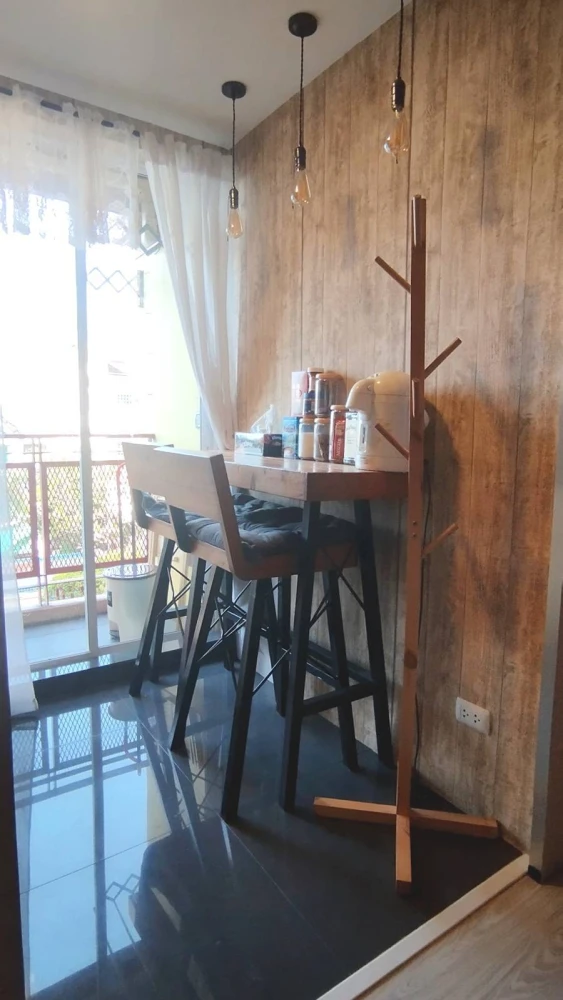 For sale/rent C-Style Condo ห้องชั้น 4 วิวสระ ติดวอลเปเปอร์อย่างดี อย่ารอช้า เป็นเจ้าของเลยย