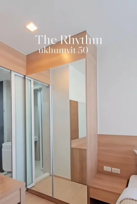 FOR RENT Rhythm Sukhumvit 50. Spacious rooms with ample living space. Book yours today! Don't miss out!