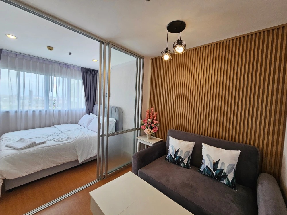 Lumpini Condotown North Pattaya Sukhumvit ห้องพร้อมอยู่ เฟอร์พร้อม ชั้นสูง วิวเมือง จองเลย