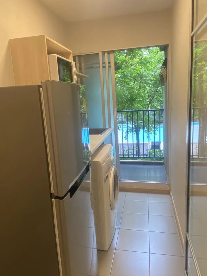 Plum Condo Rangsit Alive 2 ห้องวิวสระ พร้อมเฟอร์ + เครื่องใช้ไฟฟ้า ราคาสบายกระเป๋า จองเลย