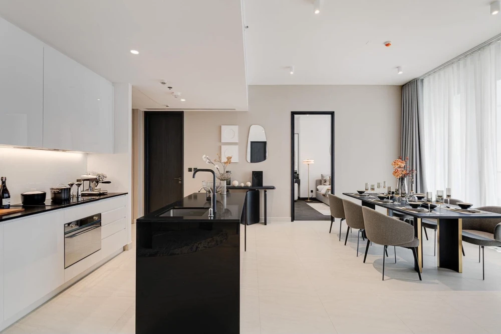 Tait 12 Sathorn Luxurious Condo for Rent, fully furnished room, ready to move in, model style, come and reserve today.