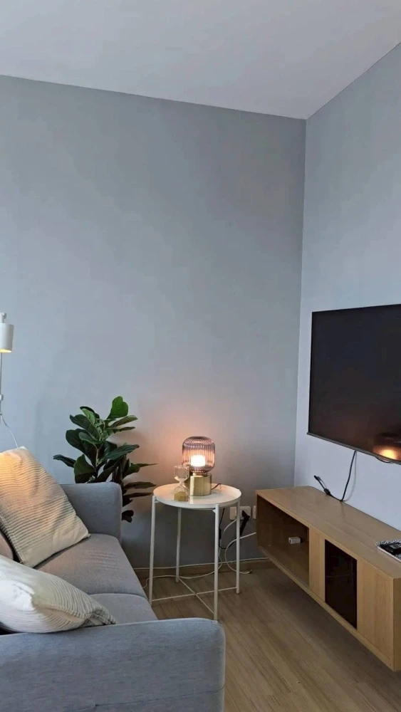 The Base rama 9 Ramkhamhaeng for rent, 23rd floor, can sleep and watch the beautiful city view Plus, the room is decorated very well. Must be reserved