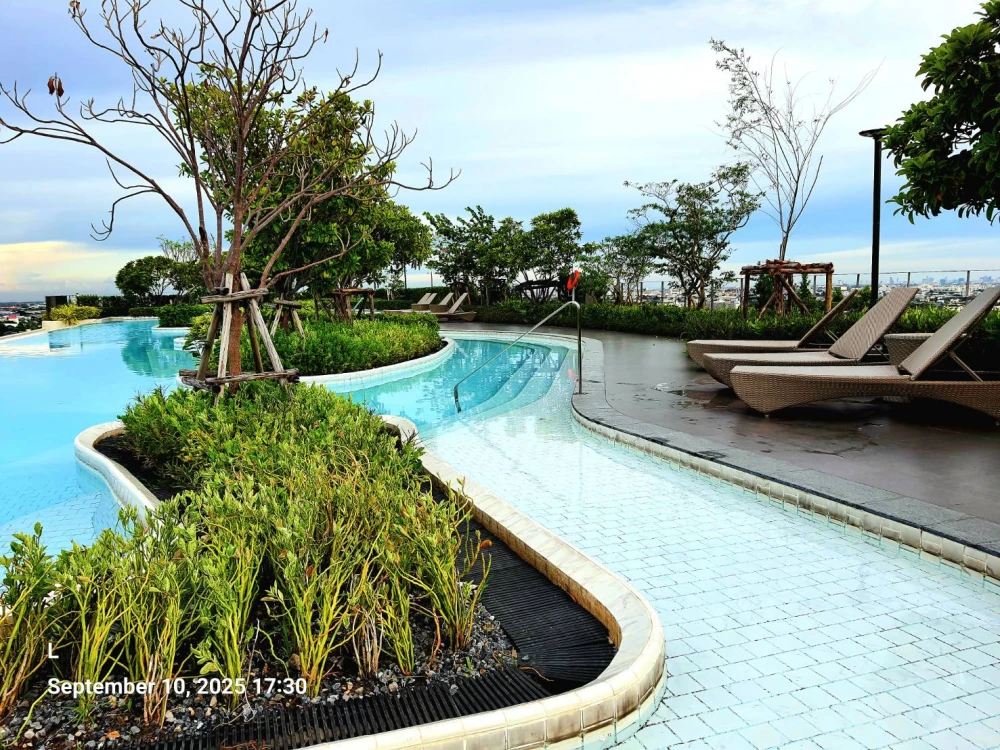 The Base Saphanmai for rent, room size 34 sq m, spacious room, complete electrical appliances The opportunity has arrived. Hurry up to reserve.