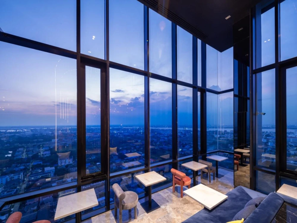 Condo for sale, Origin Plug & Play E22 Station, 18th floor, size 27.45 sq m, high ceiling, great price, come and own it today.