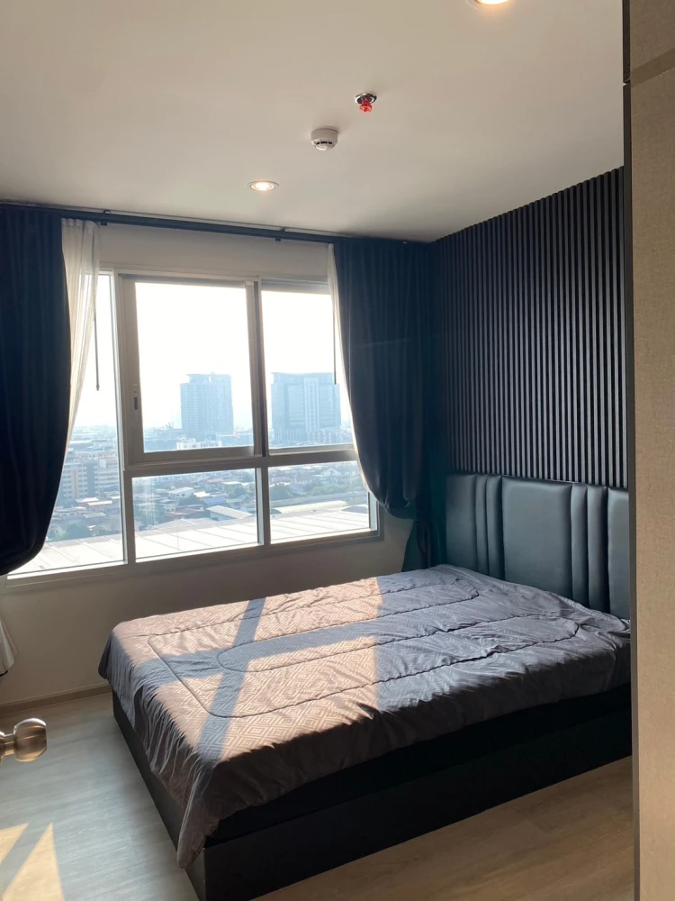 For rent or sale, Ideo Charan 70 - River View, 16th floor, city view, decorated room with nice style, nice to sleep in, come and stay.