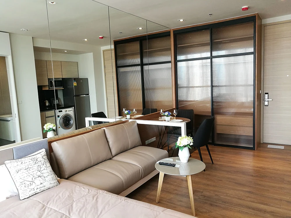 Sell / rent Condo Park 24 Origin Phrom Phong, high floor, beautiful room, fully furnished, near BTS, hurry!!