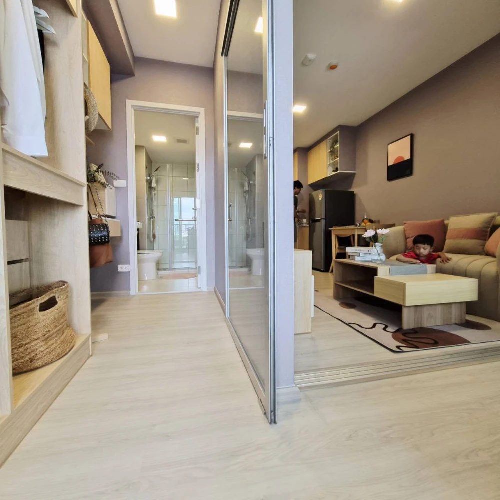 For sale/rent Plum Condo Sukhumvit 62, fully furnished, ready to move in.