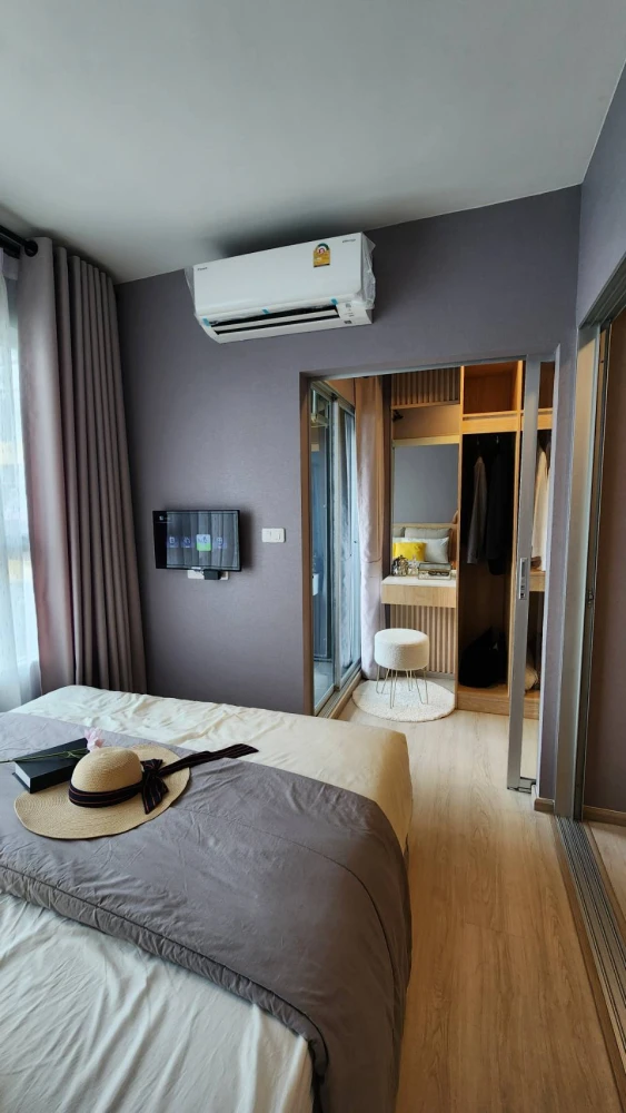 For sale/rent Plum Condo Sukhumvit 62, fully furnished, ready to move in.