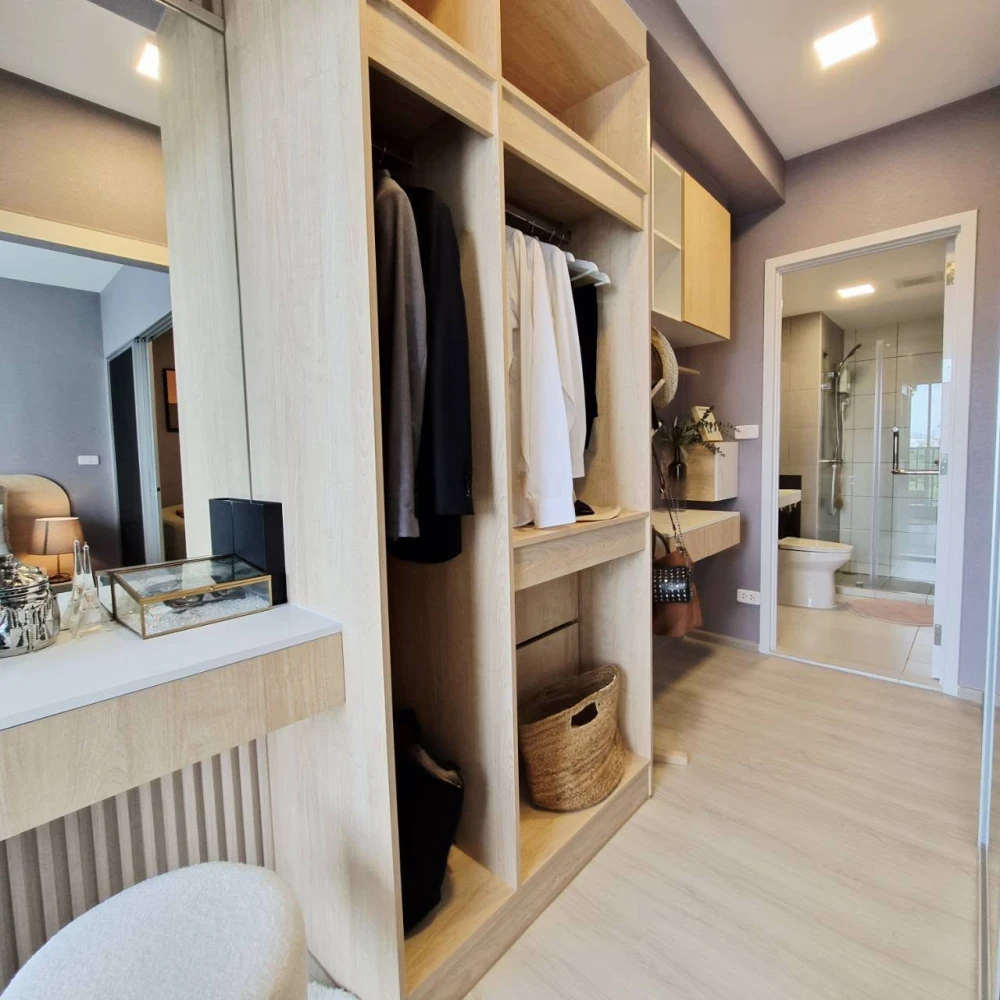 For sale/rent Plum Condo Sukhumvit 62, fully furnished, ready to move in.