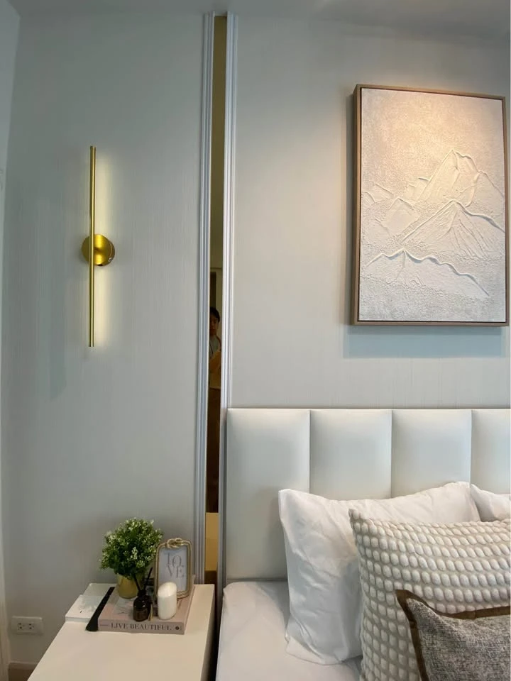 For sale: A Space Asoke-Ratchada, Building E, 8th floor, fully furnished and equipped with electrical appliances, beautifully decorated room, ready to