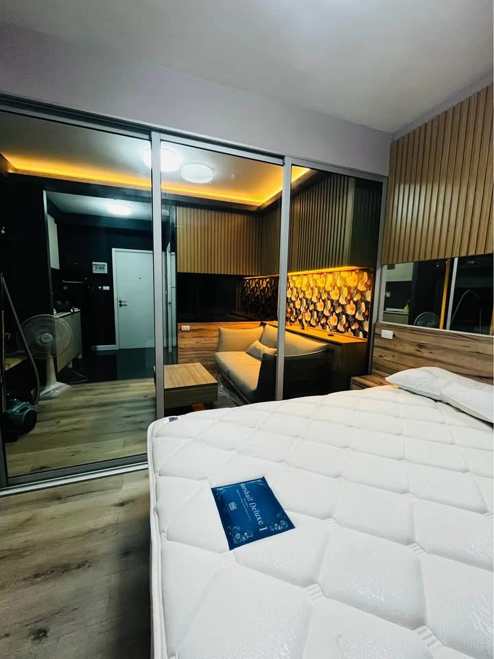 For sale: a space ME Bangna, beautifully decorated room with built-in furniture, perfect for those who don't like crowds and want privacy. Reserve now