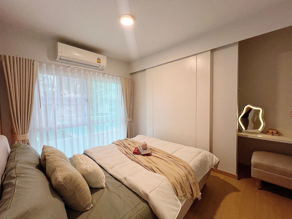 Selling A Space Sukhumvit 77, fully furnished and ready to move in!!! Rare unit!!! Pool Access, a must-have!
