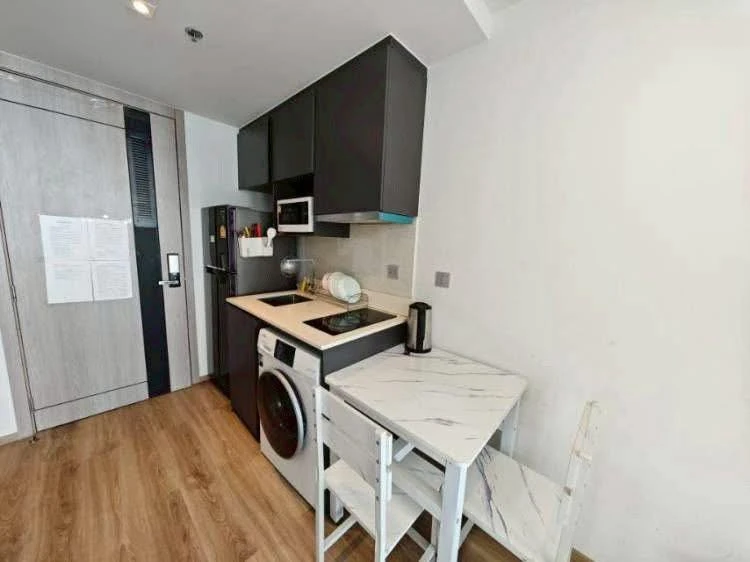 Selling Andromeda Pattaya (South Pattaya), studio room, 17th floor, sea view, fully furnished. Reservation required.