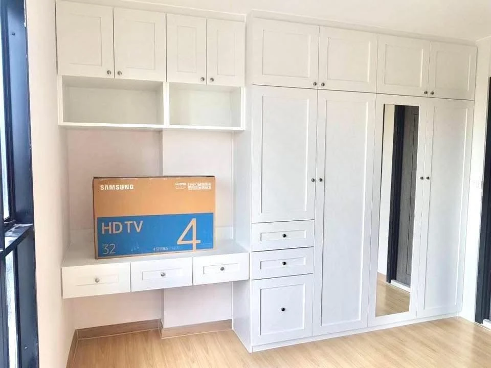 For sale: ASHER Ratchada-Huai Khwang, 1 bedroom, 1 bathroom, built-in walls, fully furnished, don't miss out!