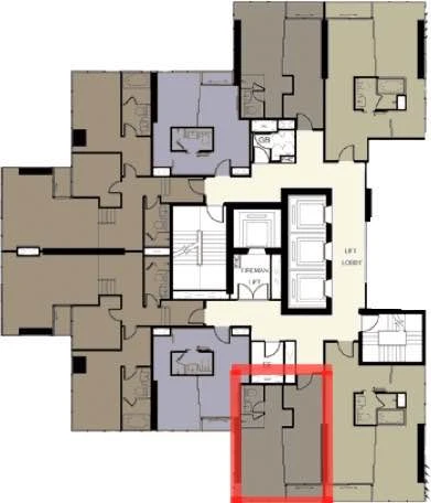 Ashton Silom for sale, 20th floor, very high, city view, built-in decoration throughout the room, complete furniture, don't miss it.
