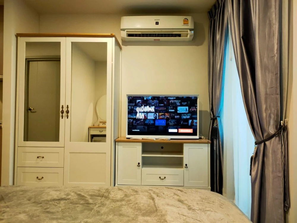 Urgent sale!! Aspire Asoke-Ratchada, 2nd floor, Building B, garden view, good for investment or living, good location, good price, don't miss it!!