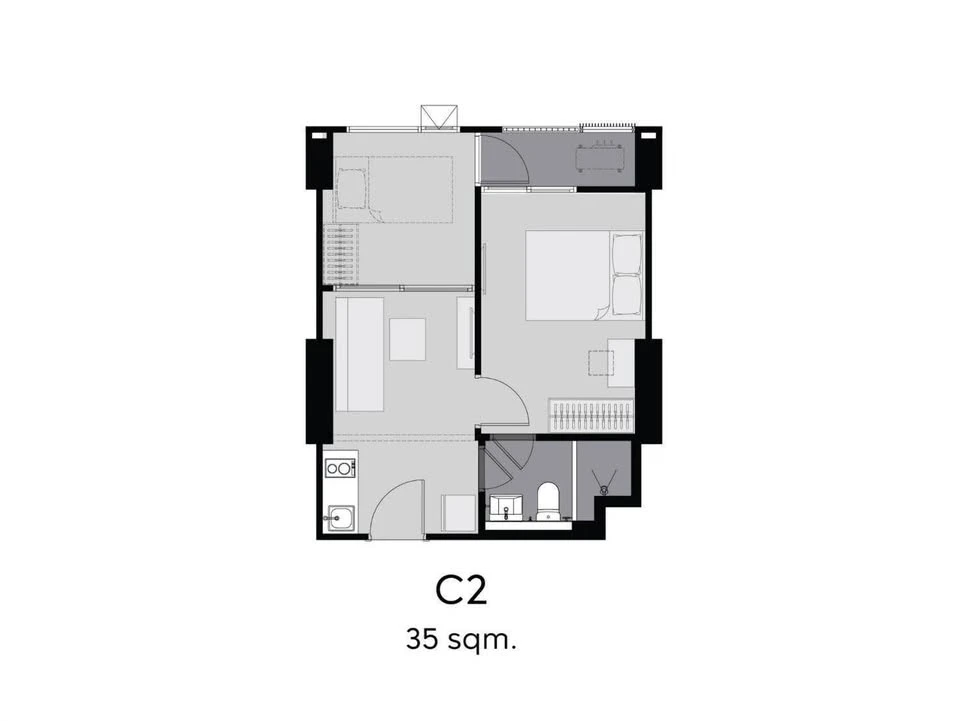 For sale: Aspire Erawan Prime, high floor, beautiful view, quiet, not crowded, fully furnished! Hurry and grab it now!
