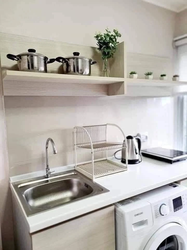 For sale: Aspire Ladprao 113, 8th floor, beautiful view, no buildings blocking the view, comes with complete decorations, reserve now, don't miss out.