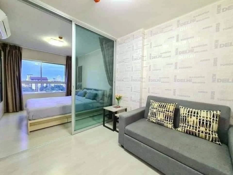 For sale: Aspire Ladprao 113, 8th floor, beautiful view, no buildings blocking the view, comes with complete decorations, reserve now, don't miss out.