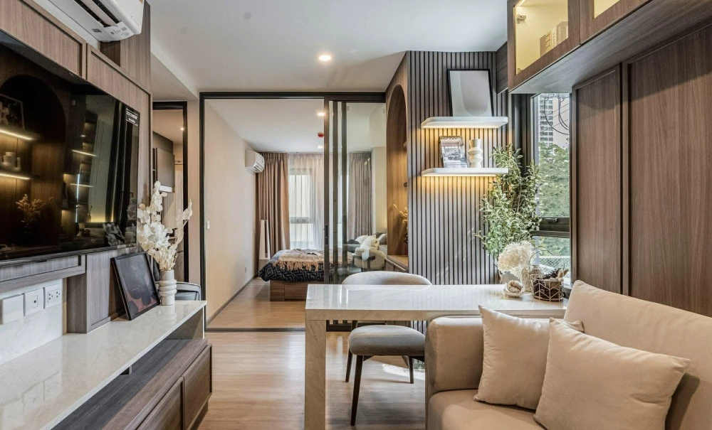 Aspire Ratchayothin for sale, nice room, fully furnished, excellent built-in furniture. Reserve now, don't miss out+++