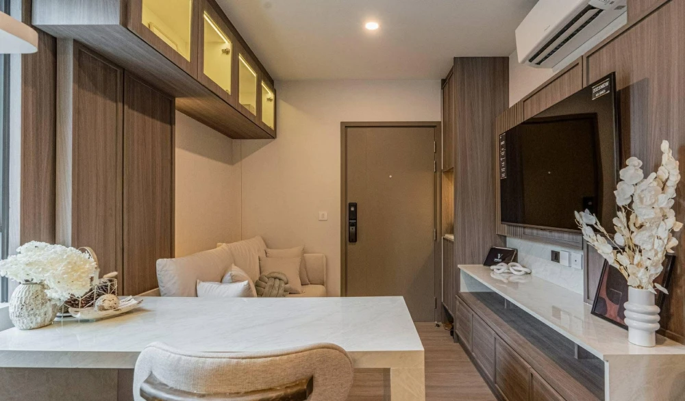 Aspire Ratchayothin for sale, nice room, fully furnished, excellent built-in furniture. Reserve now, don't miss out+++