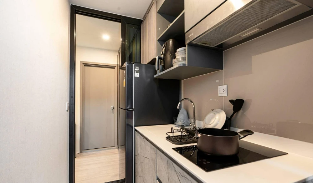Aspire Ratchayothin for sale, nice room, fully furnished, excellent built-in furniture. Reserve now, don't miss out+++