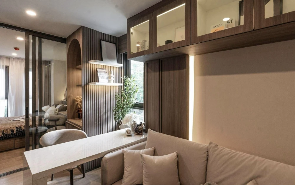 Aspire Ratchayothin for sale, nice room, fully furnished, excellent built-in furniture. Reserve now, don't miss out+++