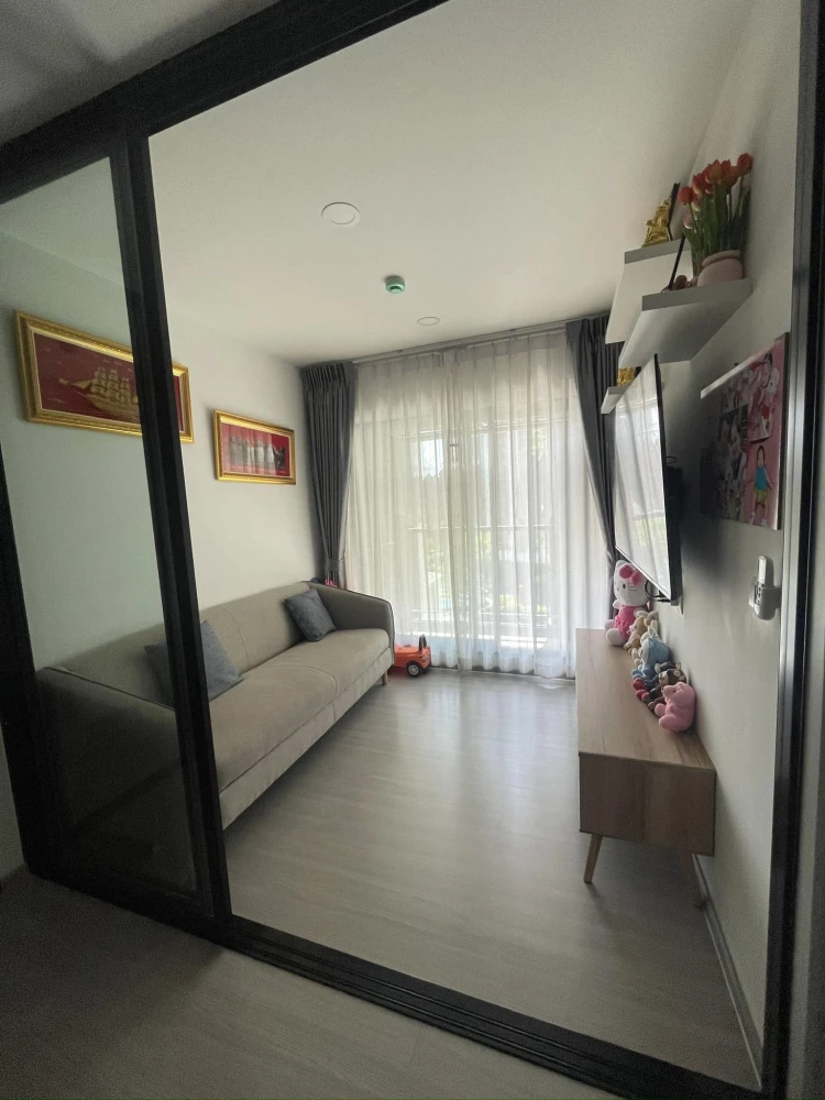For sale Aspire Sukhumvit-On Nut The room is divided into proportions. Good atmosphere, quiet. Ready to move in. Move quickly.