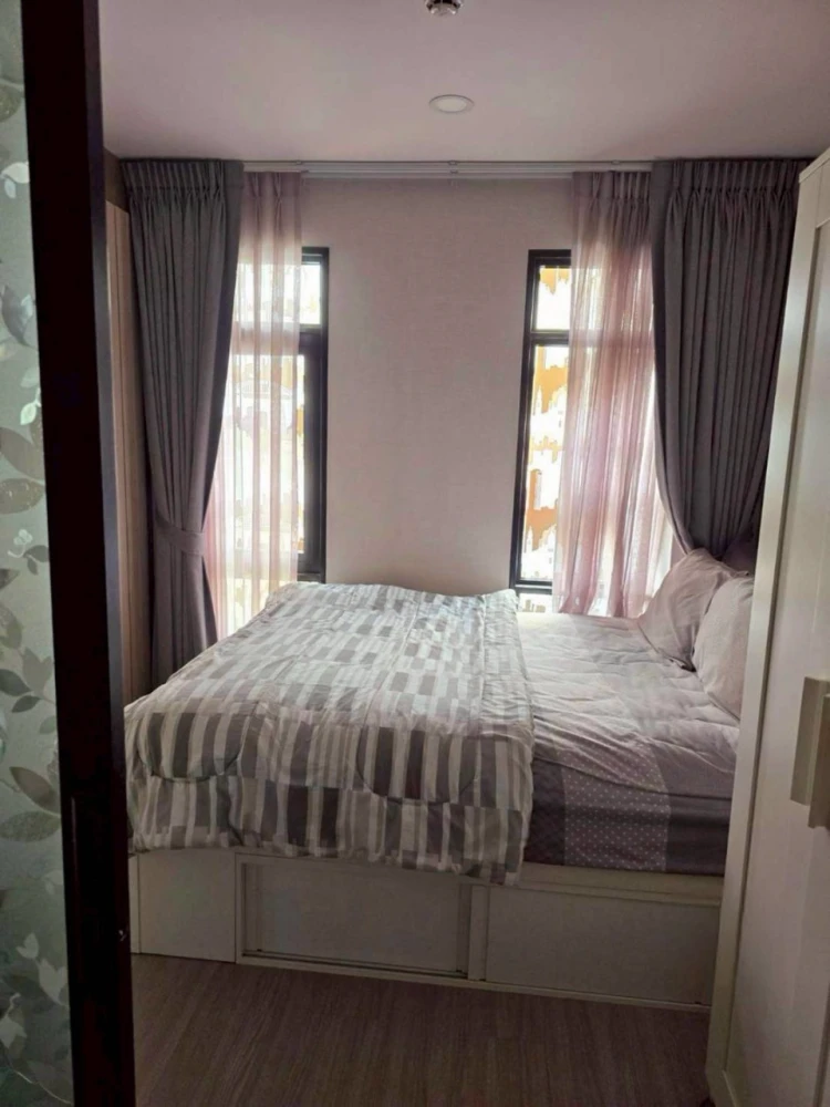 Aspire Asoke-Ratchada for sale, corner room, great view, fully furnished + complete electrical appliances, ready to move in immediately.