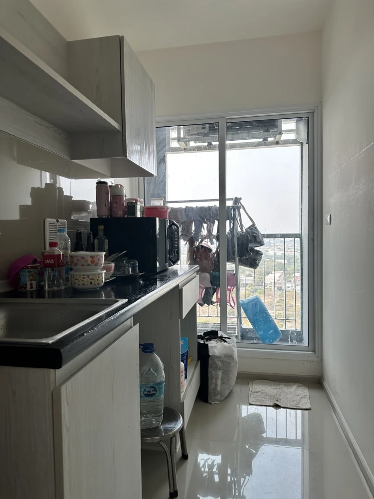 For sale: Aspire Erawan, city view, airy, no buildings blocking the view, with built-in furniture, ready to move in, don't miss it.