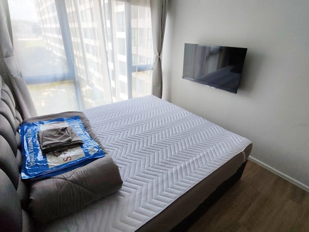 For sale: Atmoz Flow Minburi, 5th floor, great view, fully furnished and ready to move in. Book now—don’t wait!