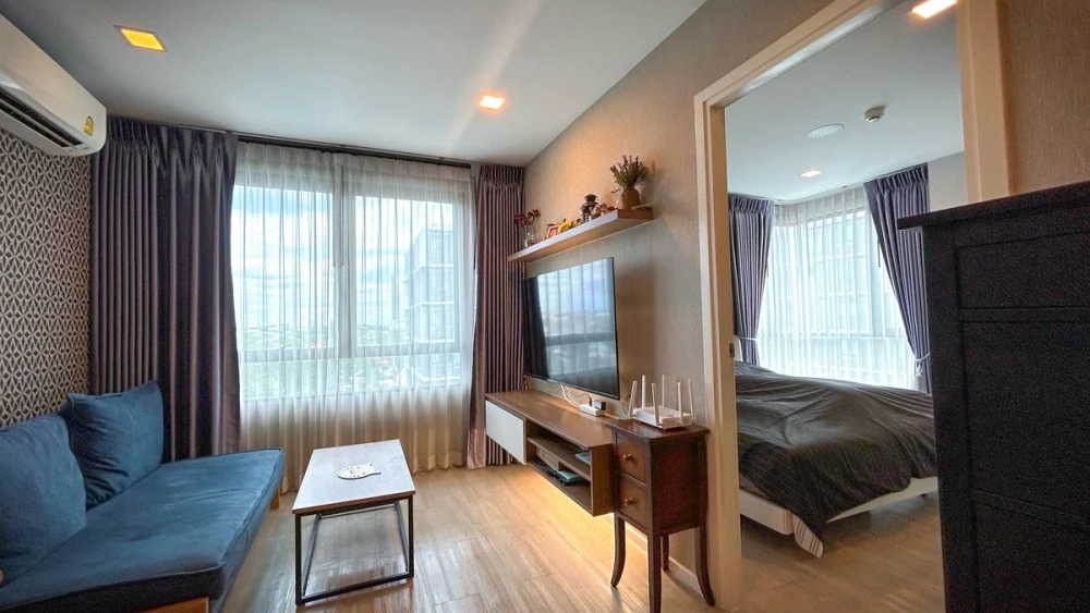 For Sale: Atmoz Ladprao 71, 6th floor. Beautiful view, fully furnished, and inviting. Act fast—reserve it now!