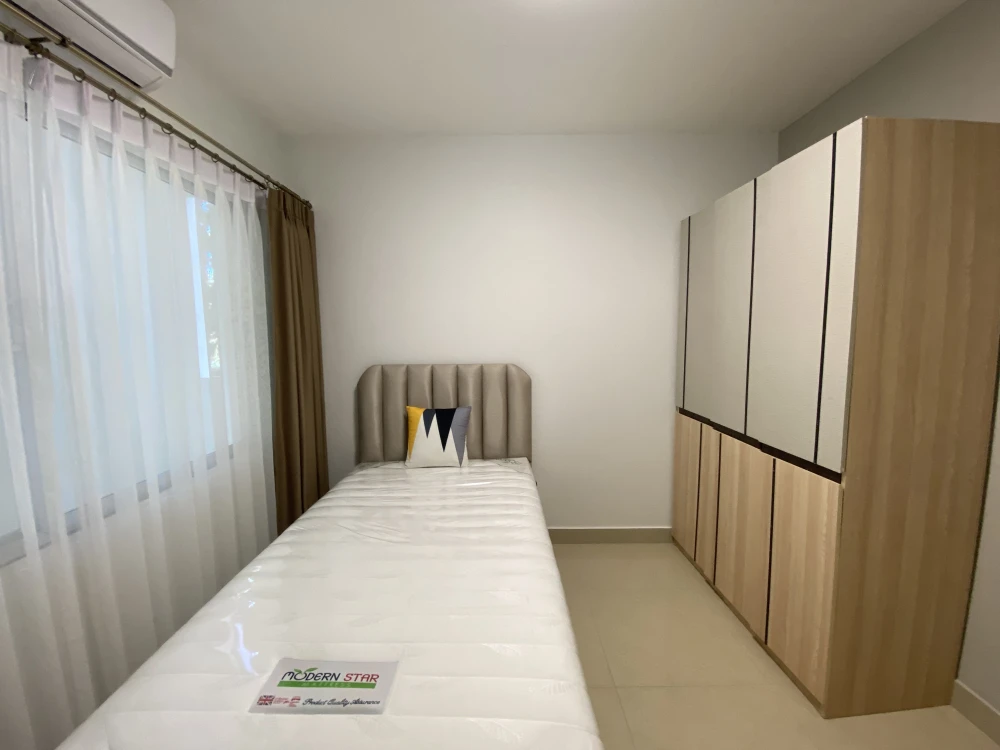 For sale Baan Suan Thon PhutthaBucha 47, spacious room, lots of usable space, comes with complete furniture, good like this, reserve now.