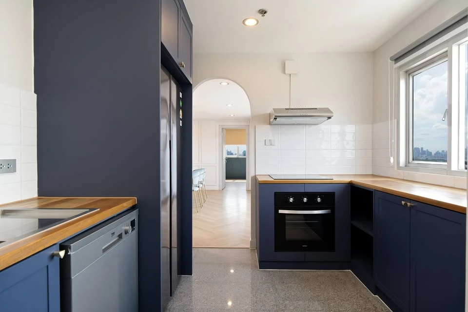 For sale: BANGNA Residence, corner unit with privacy, beautifully decorated, lots of usable space, beautiful view, not blocked, reserve now!