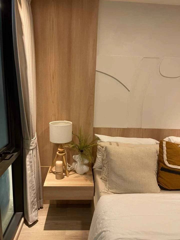 For sale Beat Sukhumvit, nice room, corner room, with furniture + electrical appliances, don't miss out, hurry and reserve+++