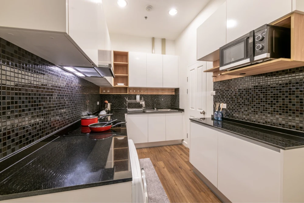 Belle Grand Rama 9 LUXURY PENTHOUSE for sale, high floor, wide city view, high-end decoration, ready to move in.