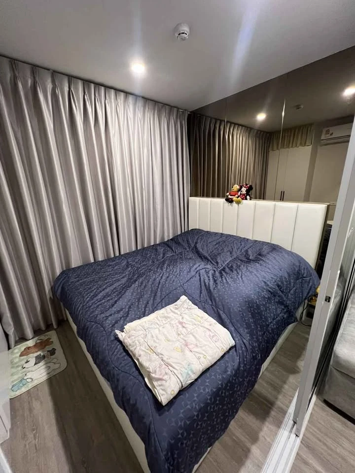 For sale rent: Blue Phahonyothin 35, a lovely room, good location, built-in headboard, fully furnished. Hurry and reserve now!
